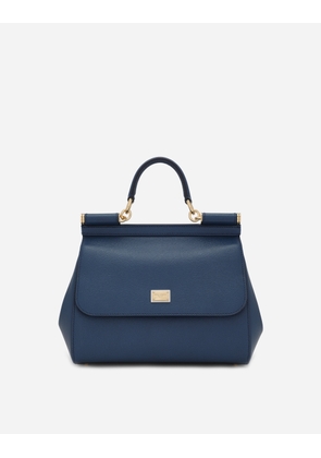 Dolce & Gabbana Borsa A Mano - Woman Handbags Blue Leather Onesize