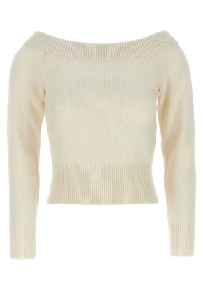 Alexander McQueen Off-shoulder Sweater