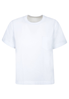 Sacai White Cotton T-shirt