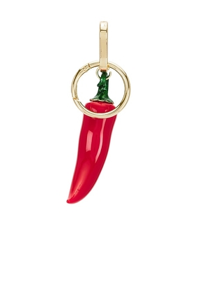 BaubleBar Chili Bag Charm in Red.
