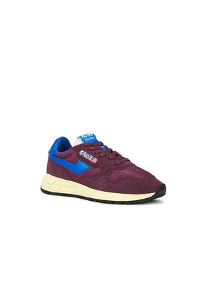 Autry Reelwind Low Sneaker in Burgundy. Size 36. Also in 37, 38, 40, 41.