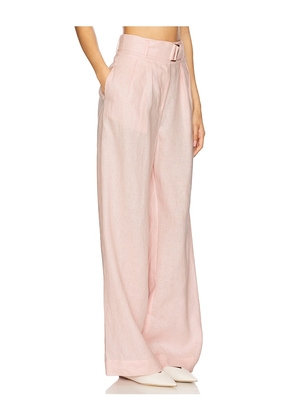 HEVRON Alina Pant in Blush. Size 0. Also in 12, 2, 4.