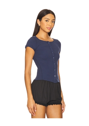 Free People x Intimately FP Most Wanted Cardi In Navy in Navy. Size L. Also in M, S, XL, XS.