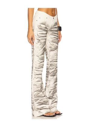 Jaded London Airbrush Drift Jean in Grey. Size 24. Also in 25, 26, 28.