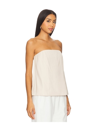 Favorite Daughter The Olivia Bustier Top in Neutral. Size M. Also in L, S, XS.