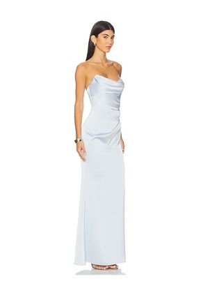 Katie May x REVOLVE Taylor Gown in Baby Blue. Size M. Also in L, S, XL, XS.