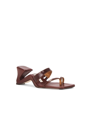 Miista Samia Sandal in Brown. Size 36. Also in 37, 38, 39, 40.