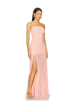 retrofete Adele Dress in Peach. Size M. Also in L, S, XS.