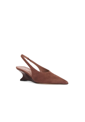 Paris Texas Nina Slingback 50 in Brown. Size 37. Also in 38.