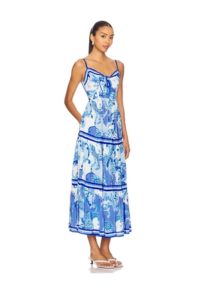Yumi Kim Stassi Maxi Dress in Blue. Size M. Also in S, XS.