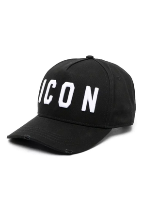 DSQUARED2 Icon embroidered-logo baseball cap - Black