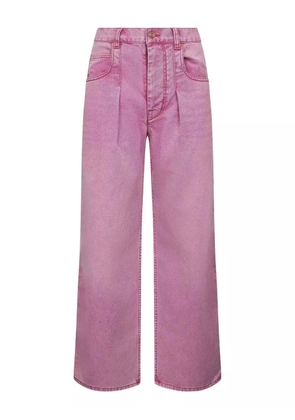 ISABEL MARANT pleat-front jeans - Pink