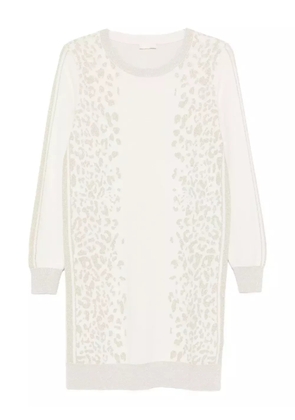 LIU JO leopard-print mini dress - Neutrals