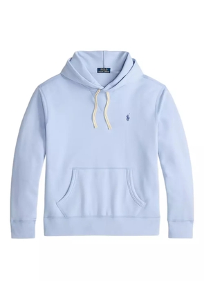 Ralph Lauren Collection logo-embroidered hoodie - Blue