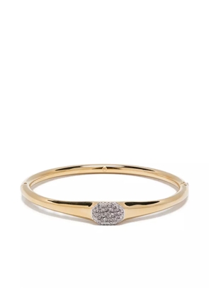 Swarovski crystal-embellished bangle - Gold