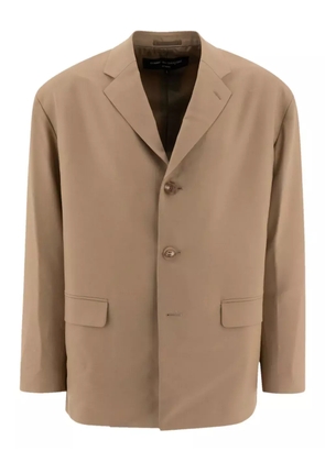 Comme des Garçons Homme wool single-breasted blazer - Neutrals