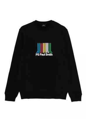 PS Paul Smith stripe-logo sweatshirt - Black