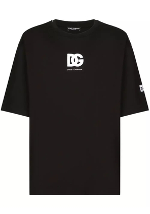 Dolce & Gabbana logo-print cotton T-shirt - Black