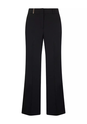 Peserico flared trousers - Black