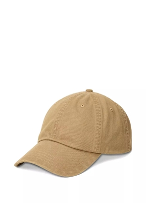 Polo Ralph Lauren logo-embroidered baseball cap - Neutrals
