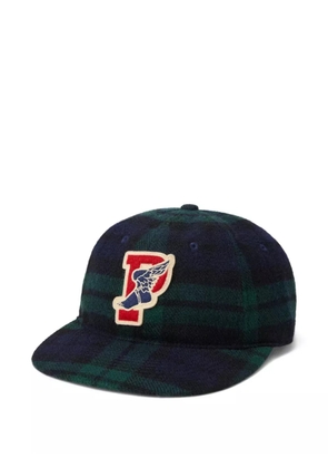 Polo Ralph Lauren checked baseball cap - Blue