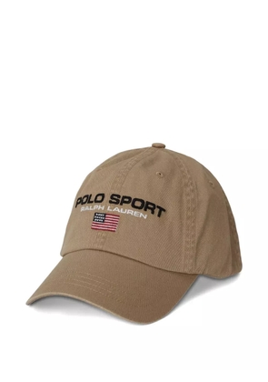 Polo Ralph Lauren logo-embroidered baseball cap - Neutrals