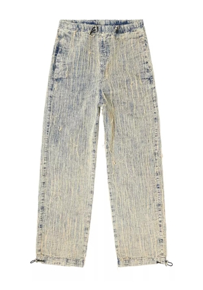 Diesel D-Martial frayed-detail jeans - Blue