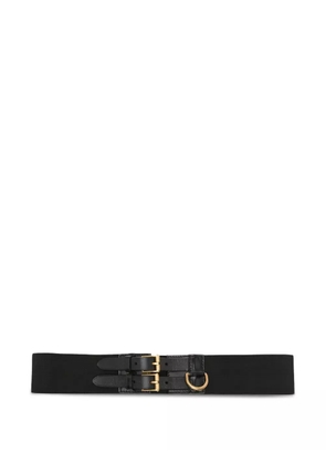 Gucci Pre-Owned 2010s double buckle belt - Black