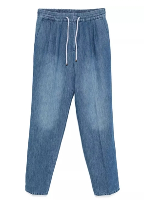 Brunello Cucinelli pleat-detailing jeans - Blue