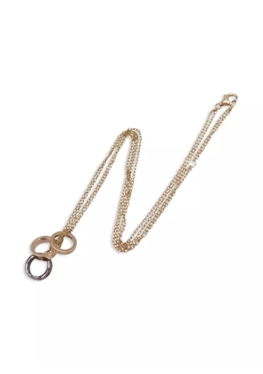 Cartier 2010s 18K rose gold Love diamond necklace