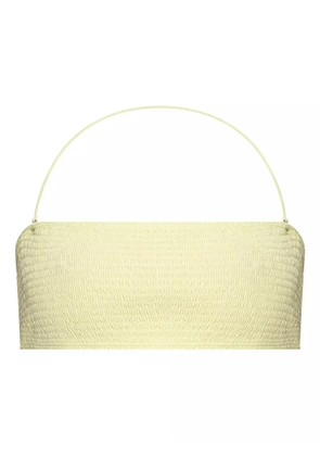 Tory Burch smocked bikini top - Yellow