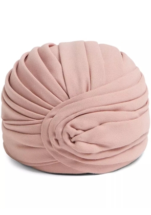 Valentino Garavani VLogo Signature rigid head scarf - Pink