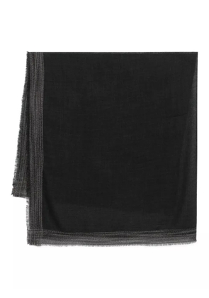 Faliero Sarti frayed-edge scarf - Grey