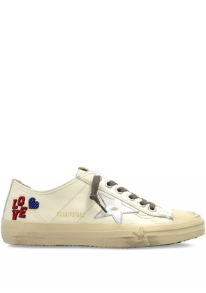 Golden Goose leather sneakers - Neutrals