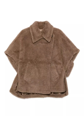 Max Mara short-sleeved jacket - Brown