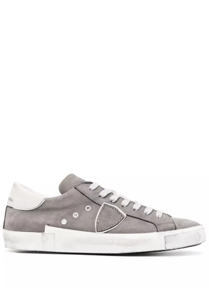 Philippe Model Paris PRSX suede low-top sneakers - Grey