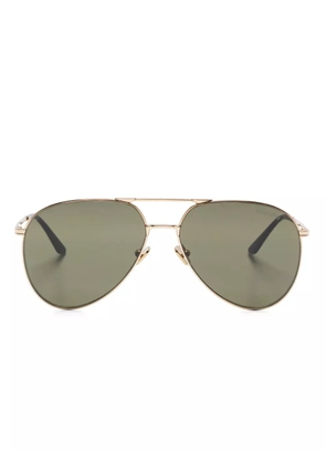 VALENTINO GARAVANI EYEWEAR Vlogo Signature sunglasses - Gold
