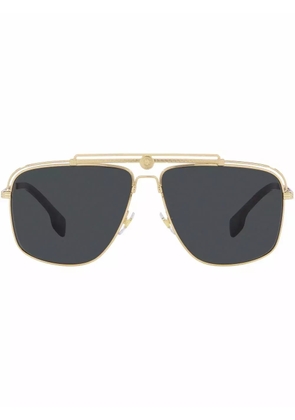 Versace Eyewear pilot-frame sunglasses - Grey