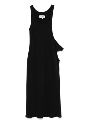 MM6 Maison Margiela asymmetric midi dress - Black