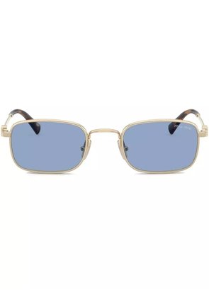 Miu Miu Eyewear rectangle-frame sunglasses - Gold