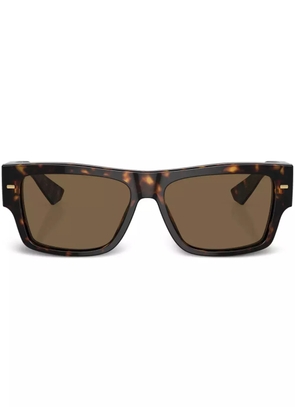 Dolce & Gabbana Eyewear tortoiseshell-effect square-frame sunglasses - Green