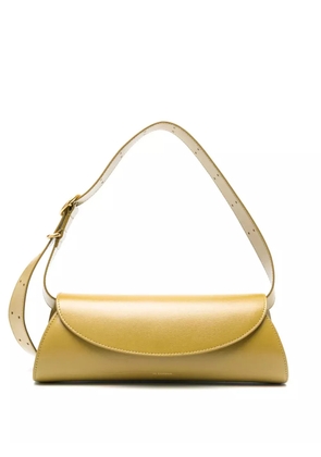 Jil Sander mini Cannolo leather shoulder bag - Green