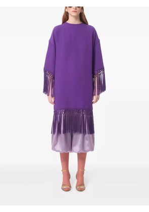 Valentino Garavani Cady Couture midi dress - Purple