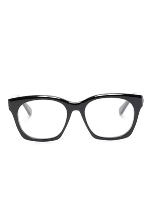 Chloé Eyewear logo-embossed square-frame glasses - Black