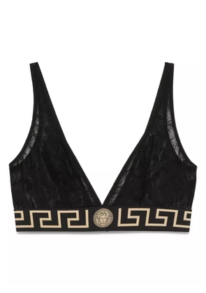 Versace Greca-border bralette - Black