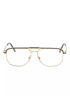 Cazal pilot-frame glasses - Gold