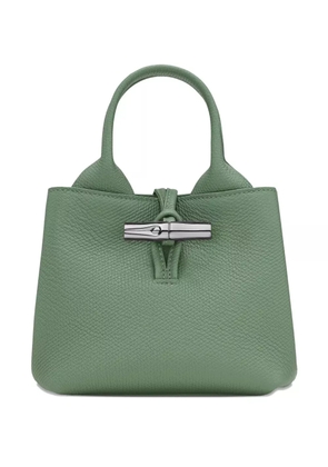 Longchamp Le Roseau XS leather mini bag - Green