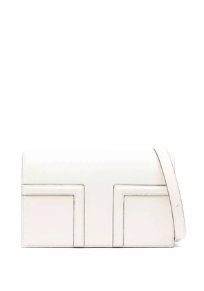 TOTEME T-Flap cross body bag - Neutrals
