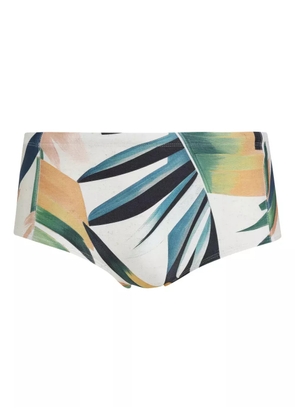 Lygia & Nanny floral-print swim trunks - Blue