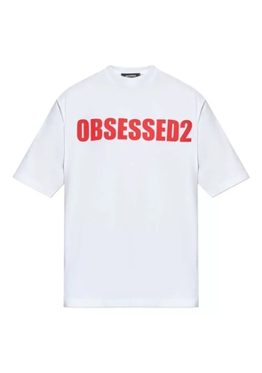 DSQUARED2 Obsessed2 graphic-print T-shirt - White